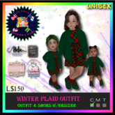 *LVD* Winter Plaid Outfit