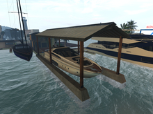 Luxury Yacht Boat Shed Version For 86' Domino and other Luxury Yachts