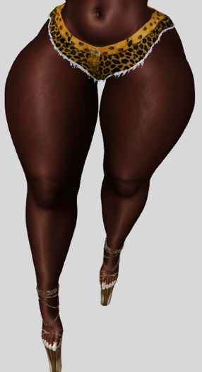 Leopard Print Booty Shorts V1 (Legacy)