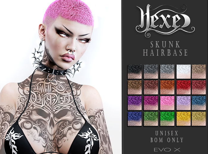 Hexed  - Skunk Hairbase DEMO