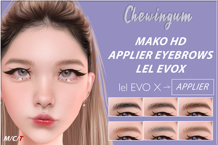 Chewingum MAKO HD APPLIER EYEBROWS LEL EVOX BOX