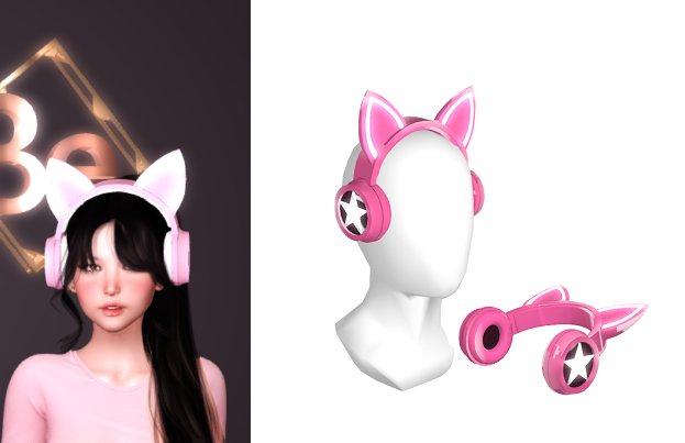 Not YOURS Headphone Pink