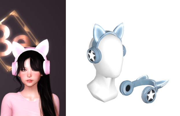 Not YOURS Headphone Light Blue