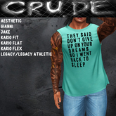 Thet said don't give up on your dreams so I went back to bed Men's T-Shirt (MT3) <Wear Me>