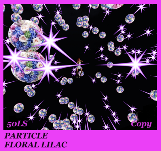PARTICLE FLORAL LILAC