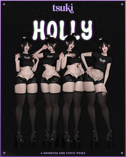 tsuki. holly set {fatpack}