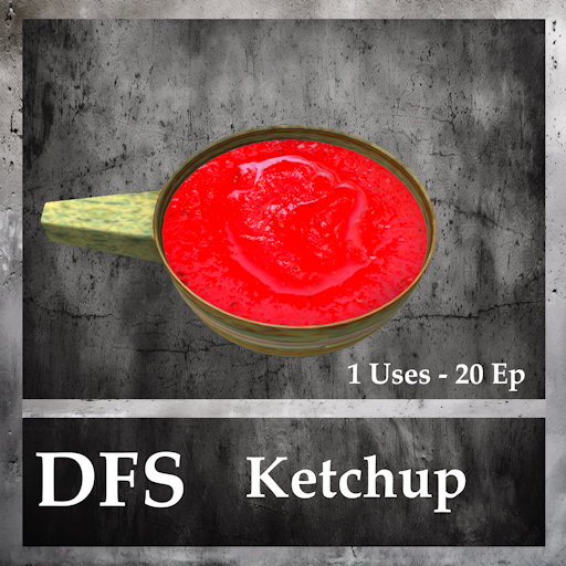 Textur DFS Ketchup