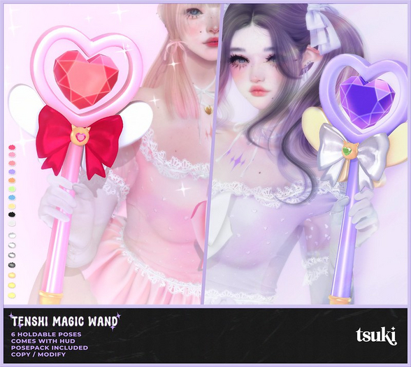 tsuki. tenshi magic wand