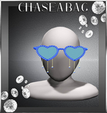 [CHASEABAG] Faberge' Sunnies "Blue"