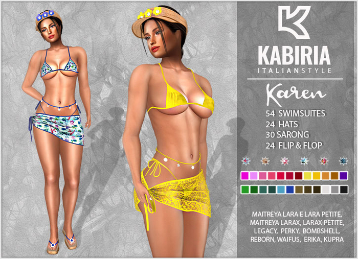 Kabiria * KAREN * Bikini Fatpack (WEAR)