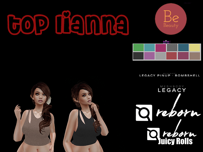 Be Beauty-TOP LIANNA-L,Pinup x Bombshell,R,JRolls