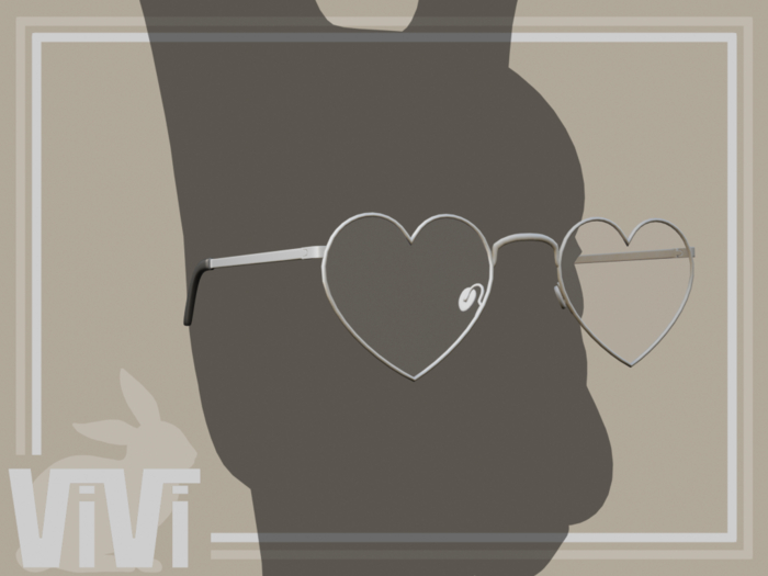 [ViVi] Haru Heart Glasses