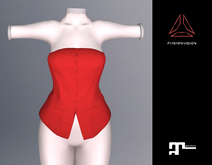 Fashion Bandeau Top Red. Maitreya