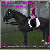 ~LP~ Flat English Set ABC Appy/Paint/QH (boxed) Black