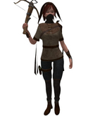 Medieval woman warrior