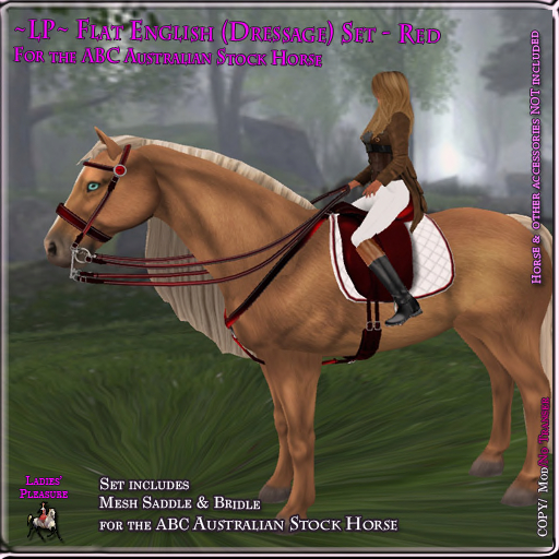 ~LP~ Flat English Set ABC Aussie Stock  (boxed) Red