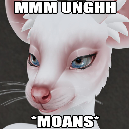 M! Another White Gouda Gobbler Mod | Unisex White Mod with Blushing Hands and Feet