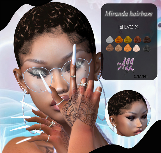 [All Divas] Miranda hairbase EVOX