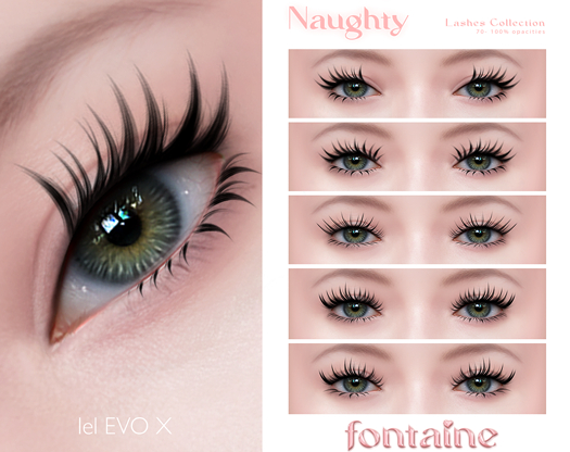 Fontaine Cosmetics - Naughty Lashes Collection