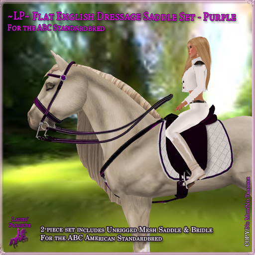 ~LP~ Flat English Set (BOXED) ABC ASB Purple