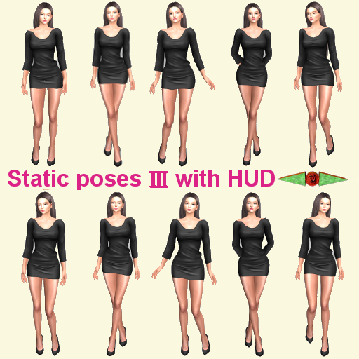 Static Poses 3 with HUD