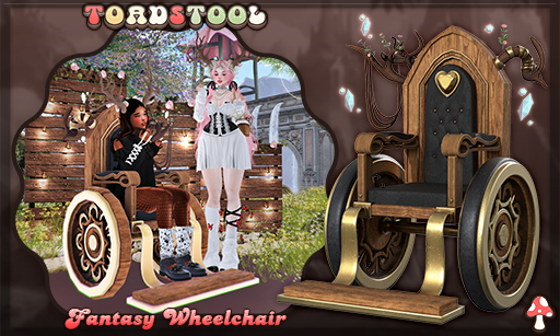 Toadstool . Fantasy Wheelchair