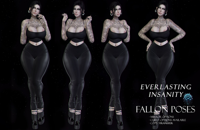 {Everlasting Insanity} Fallon Pose Fatpack