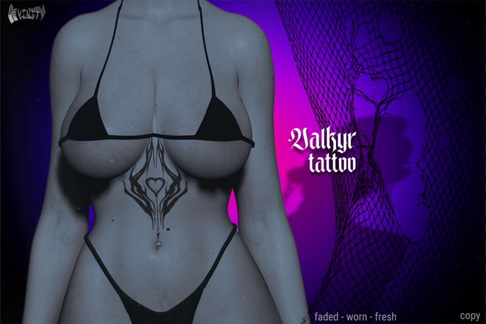 Devinity - Valkyr tattoo