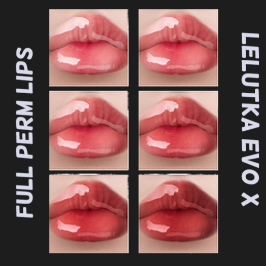 Lelutka Evo x  Lip Set 3 FULL PERM