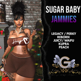 [MONTCLAIR] ~ SUGAR BABY JAMMIES (HONEY)