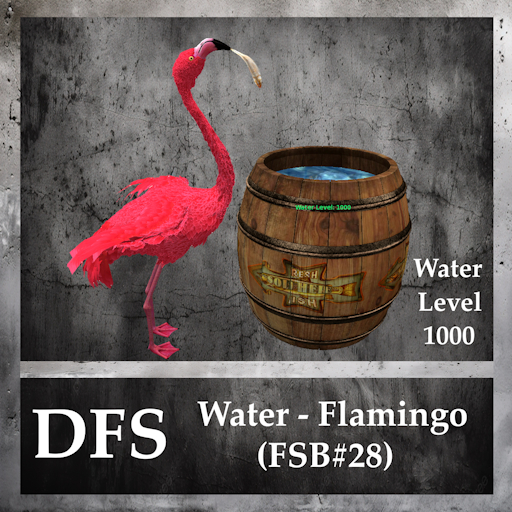 Textur DFS Water - Flamingo (FSB#28)