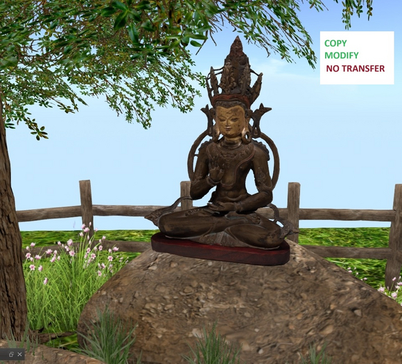 @MA@  Statue Tibetan amoghasiddhi buddha
