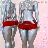 Red Celini Skirt LaraX
