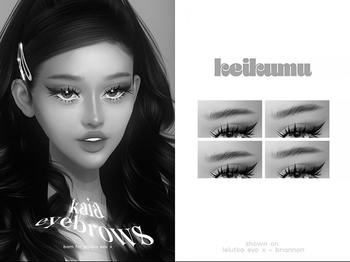 keikumu - kaia eyebrows (DEMO)