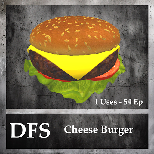 Textur DFS Cheese Burger
