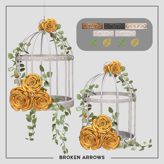 BROKEN ARROWS - Spring Cage - Yellow 