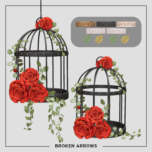 BROKEN ARROWS - Spring Cage - Red 