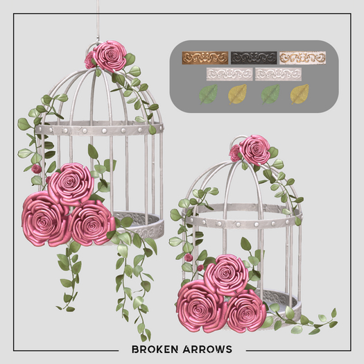 BROKEN ARROWS - Spring Cage - Pink 