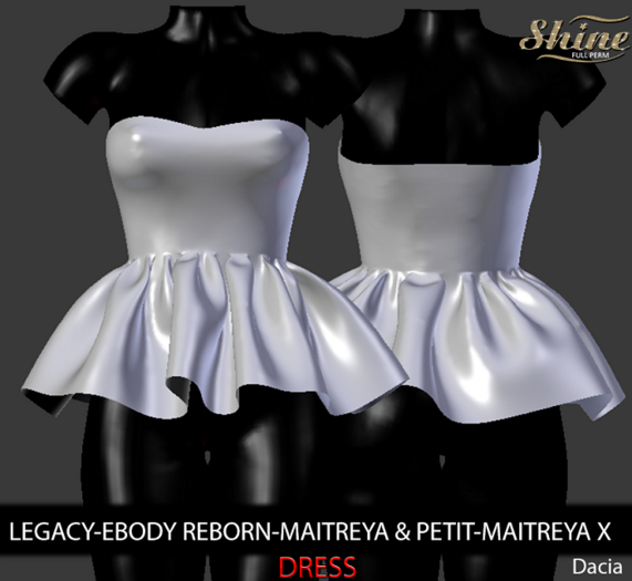 [SHINE FULL PERM] DRESS DACIA