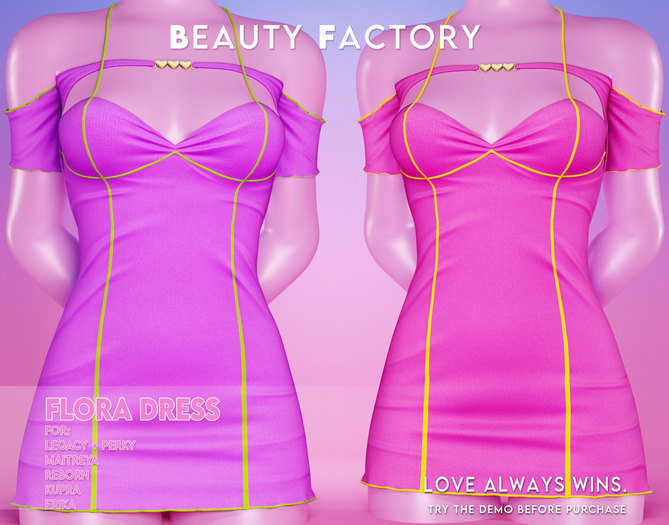 .BF. Flora Dress FATPACK