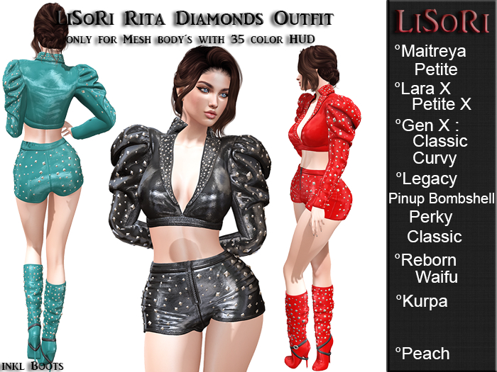 LiSoRi Rita Diamonds Outfit