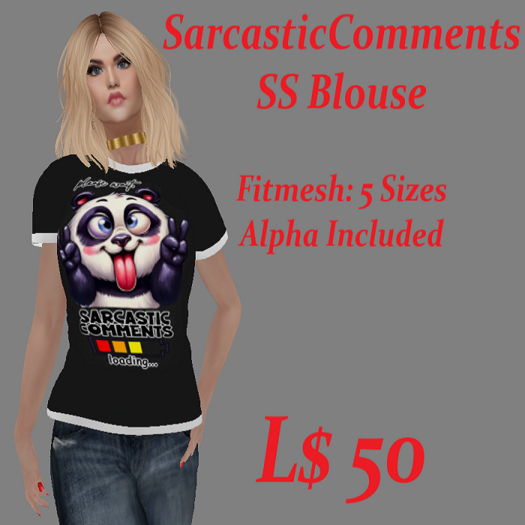 Blouse-Sarcastic Comments