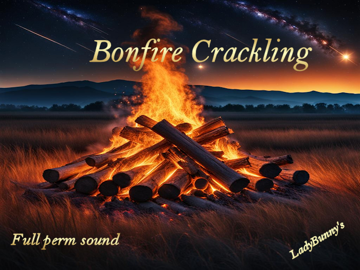 Bunny's Sounds -Bonfire Crackling-Full Perm Sound