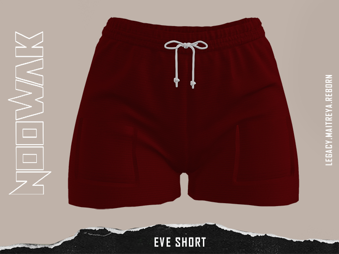 [ NOOWAK ] Eve Short - Red 
