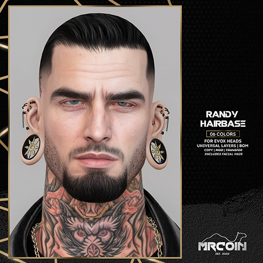 MRCOIN - Randy Hairbase (BOM) EVOX / Fatpack