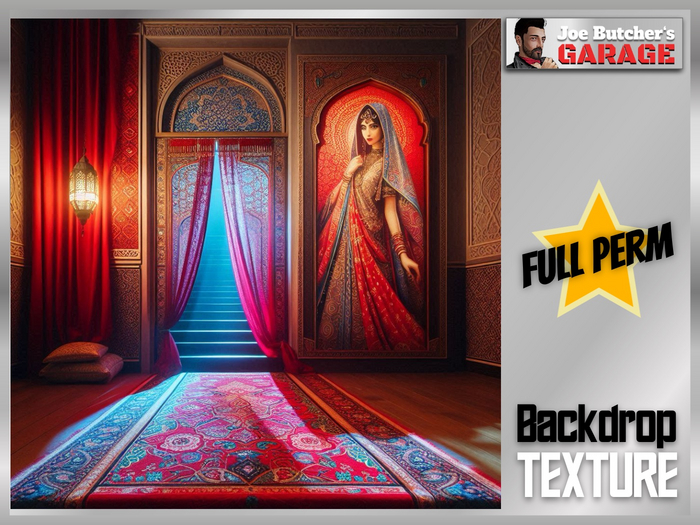 Full Perm Backdrop Texture #205