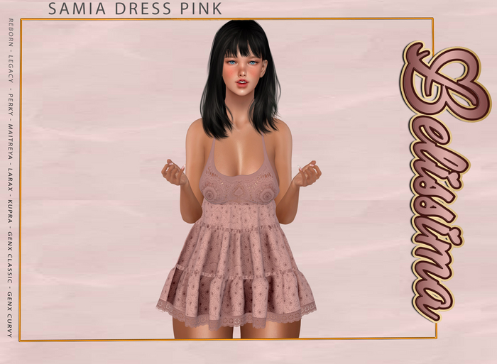 [Belissima] Samia Dress Pink