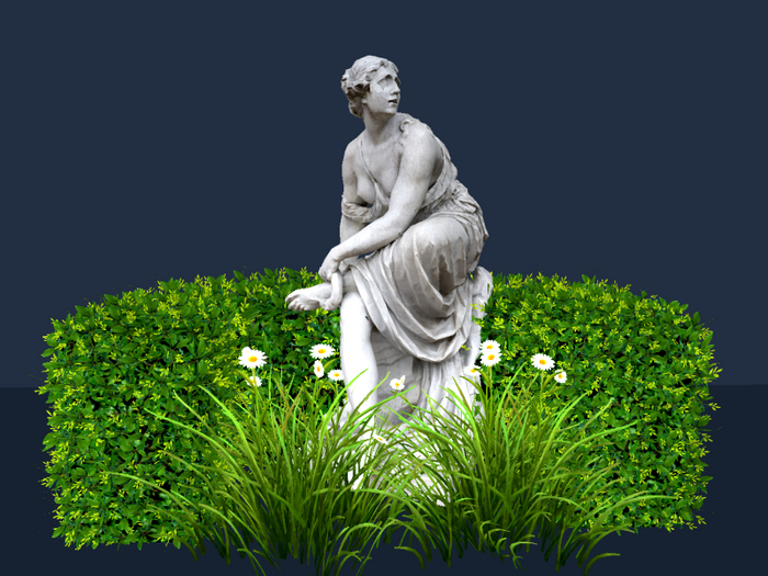 [AE] Home & Garden - Garden Nymph  & Flower Hedge 3