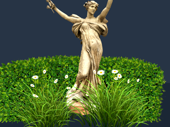 [AE] Home & Garden - Garden Nymph  & Flower Hedge 2