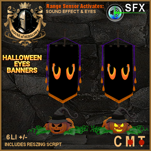 Halloween Eyes Banner